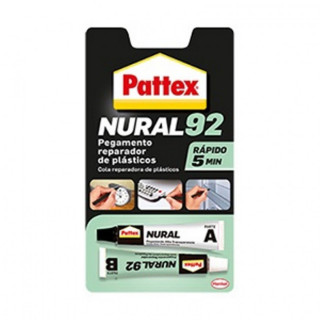 ADHESIVO REPARADOR DE PLÁSTICOS. BICOMPONENTE A/B. CURADO 5 MINUTOS - PATTEX