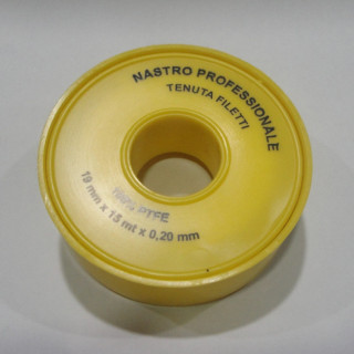CINTA DE TEFLÓN. PTFE. FORMATO EN CINTA. PARA ESTANQUEIDAD DE ROSCAS