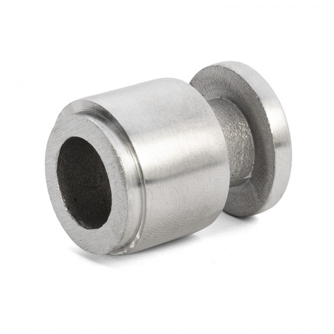 MULETILLA CABINE Ø50 INOXIDABLE 304 PTA.CORRED