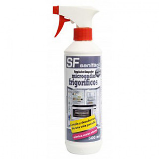 LIMPIA MICROONDAS/FRIGO. SIN FRENO SPRAY 500ml