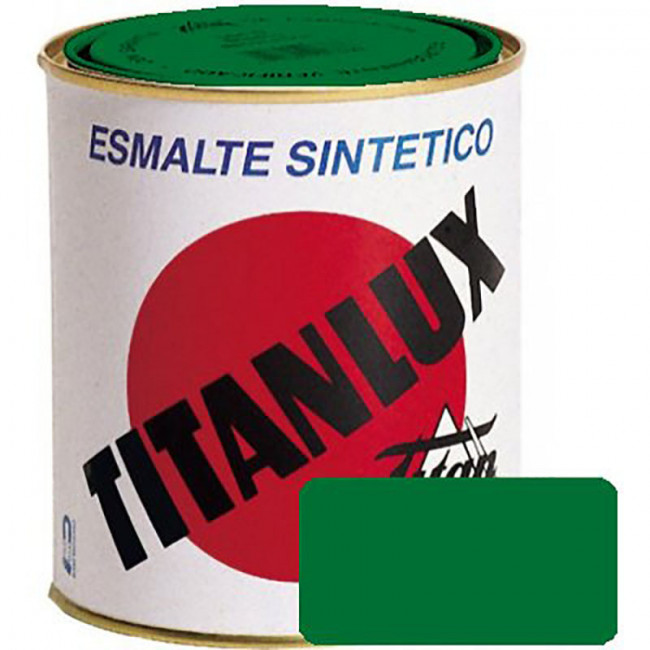 ESMALTE VERDE HIERBA TITANLUX 750ml. 514