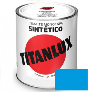 ESMALTE SINTÉTICO. MONOCAPA. BRILLANTE. AZUL ANCLA - TITAN
