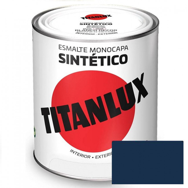 ESMALTE AZUL COBALTO TITANLUX 750ml 542