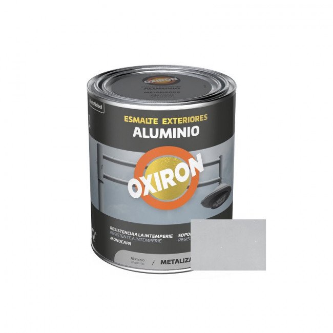 ESMALTE OXIRON ALUMINIO EXTERIORES 750ml