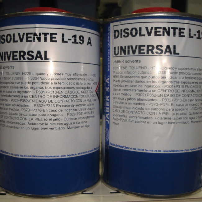 DISOLVENTE UNIVERSAL L-19A JABER 1l