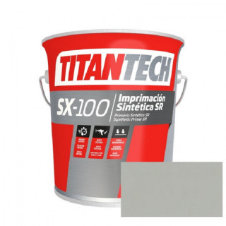 IMPRIMACIÓN SINTÉTICA SR SX-100. BASE ALQUÍDICA ESTIRENADA. MATE. GRIS 7042. PARA HIERRO Y ACERO - TITAN
