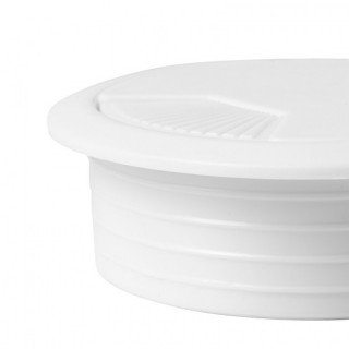 PASACABLE REDONDO Ø60 H20 BLANCO 2