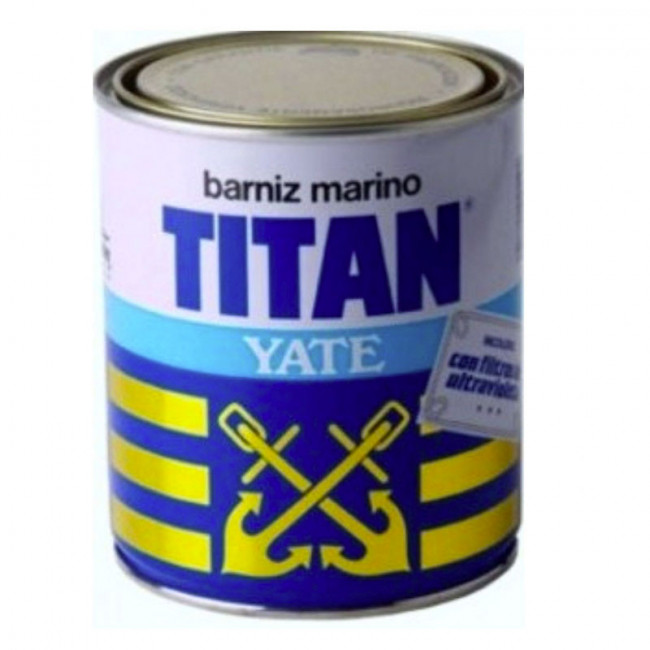 BARNIZ MARINO YATE TITANLUX 750ml 045 AMBIENTES HUMEDOS INCOLORO