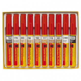 CAJA SURTIDO DE 10 ROTULADORES DE RETOQUE KANTEN FIX+