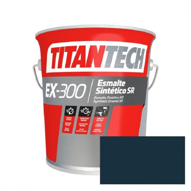 ESMALTE SINTÉTICO S/R EX300. BRILLANTE. ALQUÍDICA ESTIRENADA - TITAN