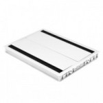 PASACABLE CON TAPA AMORTIGUADOR DOBLE BLANCO CON AMORTIGUACION. MEDIDAS 300X215X25mm.