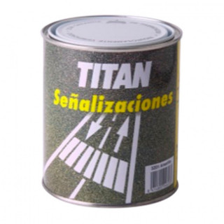 PINTURA SEÑALIZ.VIAL AMARILL.TITAN 750ml