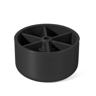 PATA DE PLÁSTICO TIKA MINI. NEGRO - Q&Q