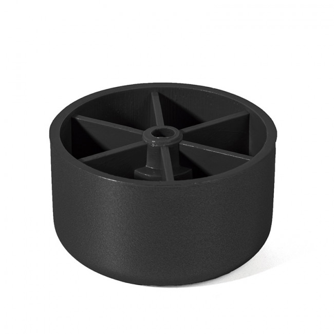 PATA DE PLÁSTICO TIKA MINI. NEGRO - Q&Q