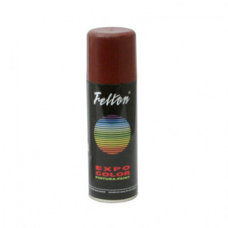 SPRAY PINTURA. ESMALTE SINTÉTICO. ROJO BURDEOS. ACABADO BRILLANTE - FELTON