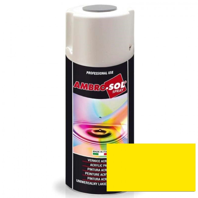 SPRAY ACRILICO AMARILLO CADMIO RAL-1021 400ml