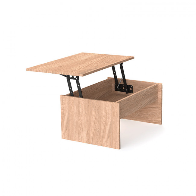 MECANISMO SOBREELEVABLE MESA COFFEE NEGRO PARA ELEVAR LA TAPA DE LA MESA MAS DE 300mm.