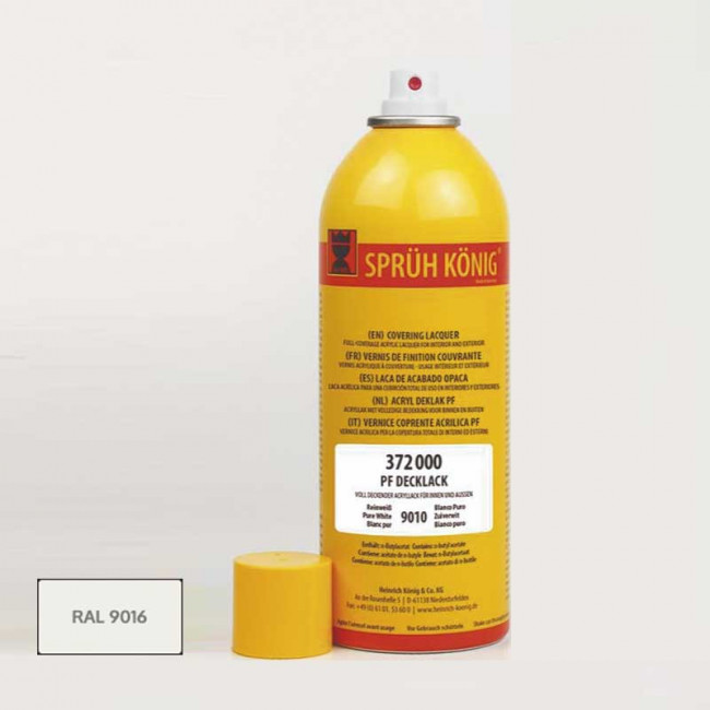 LACA PIGMENTADA. AEROSOL. OPACO SEMIMATE. 150 ML - KONIG