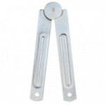 BISAGRA COMPAS PARA CABALLETE. MEDIDAS 215x15,5x1mm