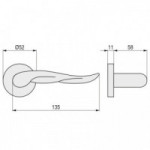 ROSETA ZMK VALA d52 CROMO