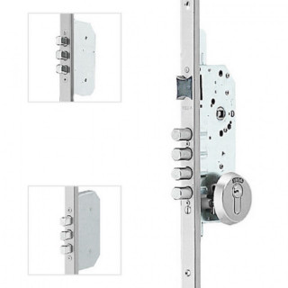 CERRADURA DE SEGURIDAD MULTIPUNTO TESA 3P. ACERO. MULTIPUNTO CON BULONES. PARA PUERTA METÁLICA O BLINDADA. DIÁMETRO 14MM