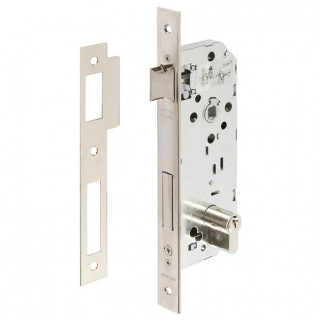 CERRADURA DE EMBUTIR TESA 2030. PUERTAS DE MADERA. ACERO Y ZAMAK. REVERSIBLE