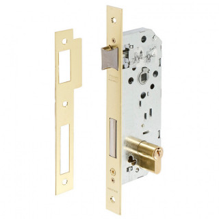 CERRADURA DE EMBUTIR SERIE 2030. PUERTAS DE MADERA. DORADO - TESA