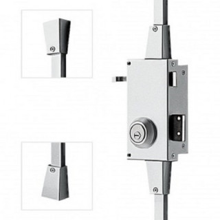 CERRADURA DE SOBREPONER MULTIPUNTO TS30T6DAC. ACERO TEMPLADO. ESCUDO ESTS. ESPESOR 48MM. ANTITALADRO. HASTA 48 MM - TESA