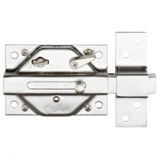 CERRADURA SEGURIDAD LINCE 3930-HC BOM.70mm. LLAVE SERRETA