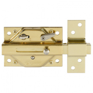 CERRADURA SEGUR. LINCE 3930-HL BOM.70mm. LLAVE SERRETA