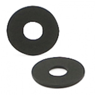 ARANDELA PLASTICO HD NEGRO D8,5X24X2MM POLIETILENO ALTA DENSIDAD