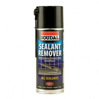 REMOVEDOR DE SELLADORES EN SPRAY. AEROSOL. SILICONA CURADA. 400 ML - SOUDAL