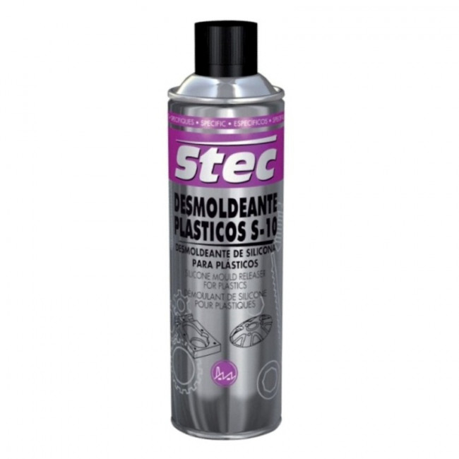 DESMOLDEANTE EN AEROSOL S-10. BASE DE SILICONA. PARA PLÁSTICOS. TERMOPLÁSTICOS. FABRICADO EN LA UE - KRAFFT