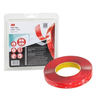 CINTA ADHESIVA DE DOBLE CARA 4910F. ESPUMA ACRÍLICA VHB. ADHESIVO ACRÍLICO. ESPESOR 1,00MM - 3M
