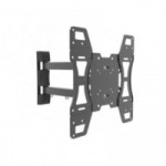 SOPORTE TV/LCD DE BRAZO LARGO Y DOBLE ARTICULACIÓN. HIERRO. NEGRO. 26 A 47 PULGADAS