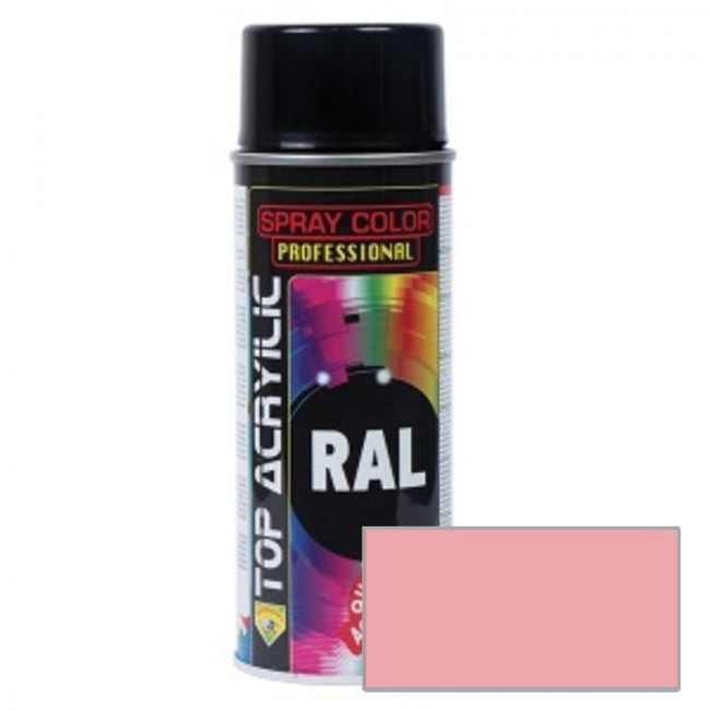 SPRAY ACRÍLICO TOP ACRYLIC. ROSA CLARO. RAL 3015. AEROSOL 400 ML