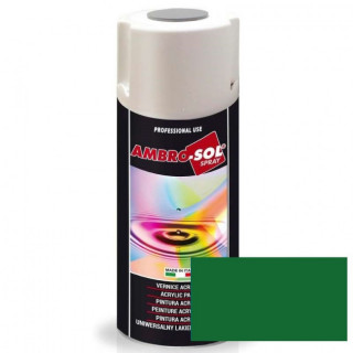 PINTURA ACRÍLICA EN SPRAY. 100% ACRÍLICO PURO. RAL 6002. AEROSOL 400 ML - AMBROSOL