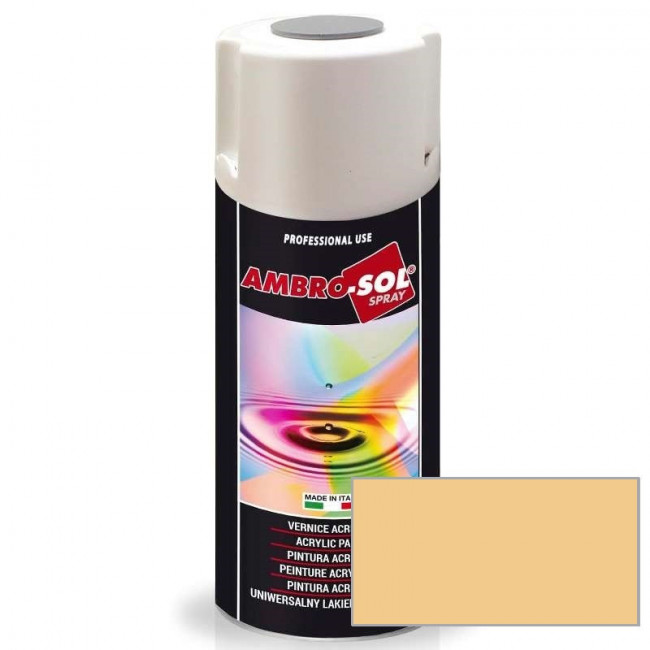 SPRAY ACRÍLICO MARFIL. RAL-1014. PINTURA ACRÍLICA. 400 ML - AMBROSOL