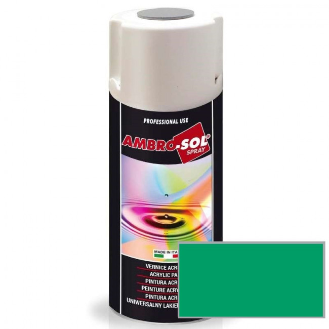 SPRAY ACRÍLICO. PINTURA ACRÍLICA. VERDE TRÁFICO RAL 6024 - AMBROSOL
