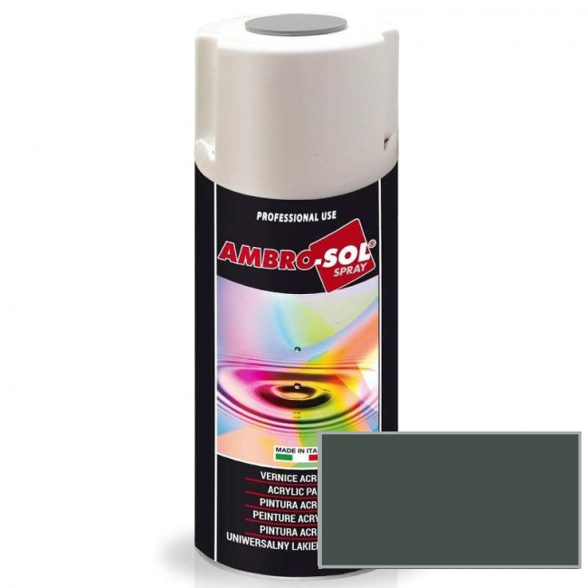 SPRAY ACRÍLICO. GRIS LONA RAL-7010. 400 ML - AMBROSOL