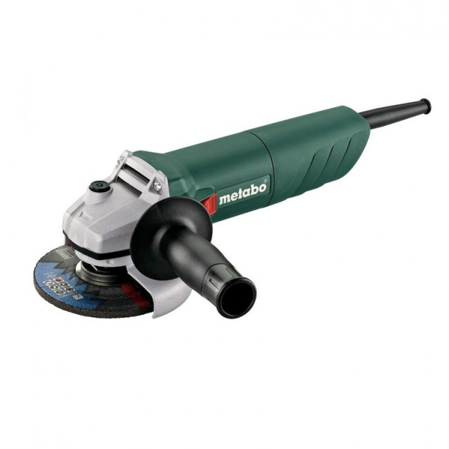 AMOLADORA ANGULAR W 750-115. POTENCIA NOMINAL 750W. DIÁMETRO DE DISCO 115MM. ROSCA DE HUSILLO M14 - METABO