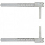 GUIA PUERTA OCULTA TV FLITER 500mm ZINCADO