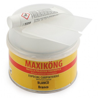 MASILLA POLIESTER MAXIKONG 500gr. BLANCO