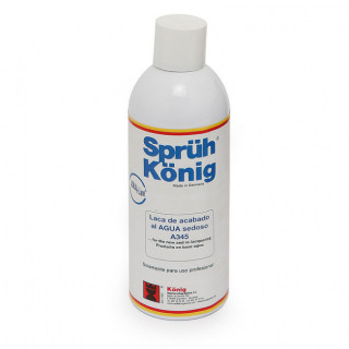 LACA EN AEROSOL. BASE AL AGUA. ACABADO SATINADO. REPINTADO - KONIG