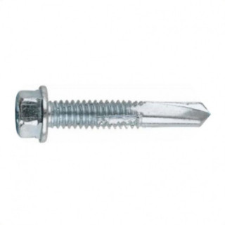 TORNILLO AUTOTALADRANTE DIN 7504 K. ACERO. ZINCADO. PUNTA BROCA Nº5. LONGITUD 38MM - INDEX
