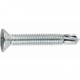 TORNILLO BROCA PARA PVC. ZINCADO - INDEX