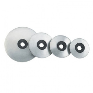 ARANDELA CON GOMA. METAL INOXIDABLE. ALUMINIO. DIN 7504 K