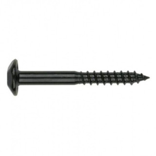 TORNILLO BARRAQUERO INVIOLABLE. ACERO CLASE 4.8. ROSCA 60°. NEGRO. EN 14592:2008 + A1:2012 - INDEX