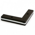 PATA PLASTICO QUINA 170X170 H30 MARRON PATA PLASTICO QUINA 170X170 H30 MARRON