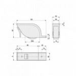 RUEDA NIDO ALADIN SP35 BLANCO CON FRENO